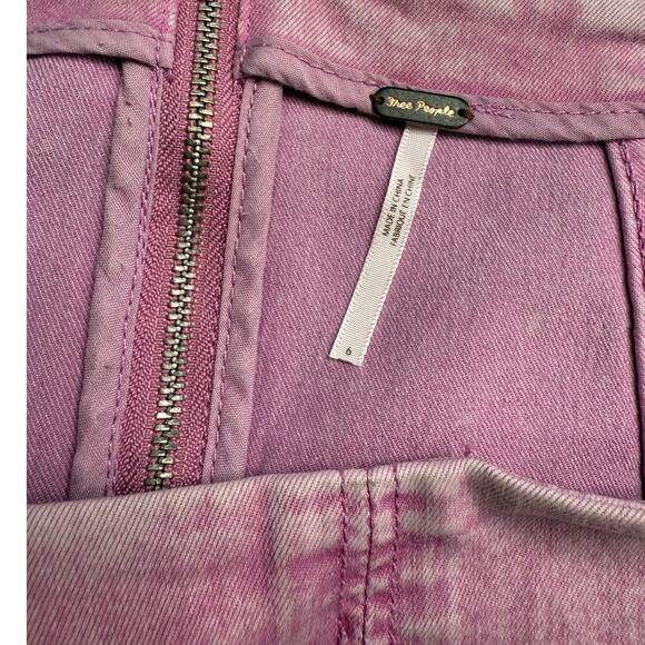 Free People Modern Femme Acid Wash Skirt - Picture 5 of 10